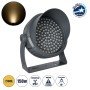 GLOBOSTAR® FLOODIMO 90749 Προβολέας Σποτ Wall Washer με Αντιθαμβωτική Γρίλια LED 150W 13500lm 10° AC 220-240V Αδιάβροχο IP67 Θερμό Λευκό 2700K - Bridgelux SMD Chip - Γκρι Ανθρακί - Μ43 x Π45 x Υ46cm - 3 Χρόνια Εγγύηση