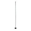 GLOBOSTAR® DIGICOLUMN 90764 Μοντέρνο Επιδαπέδιο Γραμμικό Ψηφιακό Φωτιστικό Digital Pixel Symphony Bar με RF Ασύρματο Χειριστήριο LED 16W 1280lm 180° DC 5V με USB 2.0 IP20 Πολύχρωμο RGB Dimmable - Μαύρο - Φ3 x Υ165cm - 2 Χρόνια Εγγύηση