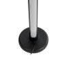 GLOBOSTAR® DIGICOLUMN 90764 Μοντέρνο Επιδαπέδιο Γραμμικό Ψηφιακό Φωτιστικό Digital Pixel Symphony Bar με RF Ασύρματο Χειριστήριο LED 16W 1280lm 180° DC 5V με USB 2.0 IP20 Πολύχρωμο RGB Dimmable - Μαύρο - Φ3 x Υ165cm - 2 Χρόνια Εγγύηση