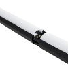 GLOBOSTAR® DIGICOLUMN 90764 Μοντέρνο Επιδαπέδιο Γραμμικό Ψηφιακό Φωτιστικό Digital Pixel Symphony Bar με RF Ασύρματο Χειριστήριο LED 16W 1280lm 180° DC 5V με USB 2.0 IP20 Πολύχρωμο RGB Dimmable - Μαύρο - Φ3 x Υ165cm - 2 Χρόνια Εγγύηση
