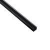 GLOBOSTAR® NEONIO-C 90775-3M Βάση Στήριξης για Neon Flex LED Αδιάβροχο IP65 - Μαύρο Ματ - Μ300 x Π1.2 x Υ1.3cm
