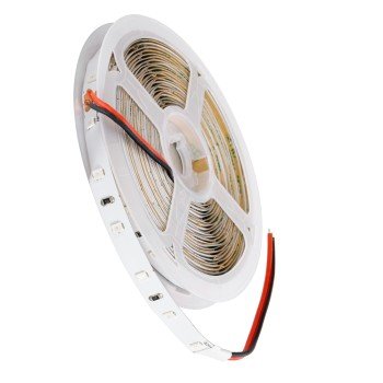 GLOBOSTAR® LILAC 70205 Ταινία LED 6W/m 360lm/m 120° DC 24V IP20 60 x SMD2835 Chip/m Πράσινο Dimmable - Sanan SMD Chip - Μ500 x Π0.8 x Υ0.1cm - Ρολό 5 Μέτρων - 5 Χρόνια Εγγύηση