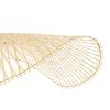 GLOBOSTAR® MELEMELE 01842 Boho Κρεμαστό Φωτιστικό Οροφής με Ντουί 1 x E27 AC 220-240V IP20 - Μπεζ - Μ100 x Π100 x Υ12cm