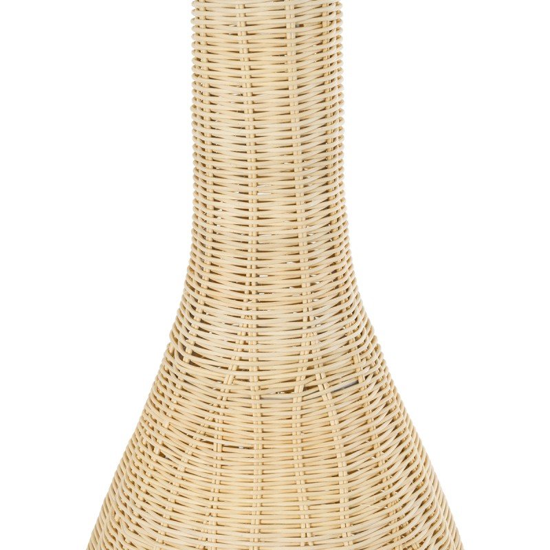 GLOBOSTAR® PARADIS 01844 Boho Επιδαπέδιο Φωτιστικό με Ντουί 1 x E27 AC 220-240V IP20 - Μπεζ - Μ35 x Π35 x Υ120cm