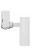 GloboStar® LUGANO 60802 Μονοφασικό Φωτιστικό Σποτ Ράγας LED 10W 1200lm 36° Acrylic HQ LENS AC 220-240V IP20 Φ4.5 x Υ18cm Θερμό Λευκό 2700K - EUROTRACK® System 1L+1N - Λευκό - Bridgelux Chip - TÜV Certified Driver - 5 Χρόνια Εγγύηση