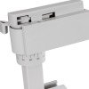 GloboStar® LUGANO 60802 Μονοφασικό Φωτιστικό Σποτ Ράγας LED 10W 1200lm 36° Acrylic HQ LENS AC 220-240V IP20 Φ4.5 x Υ18cm Θερμό Λευκό 2700K - EUROTRACK® System 1L+1N - Λευκό - Bridgelux Chip - TÜV Certified Driver - 5 Χρόνια Εγγύηση