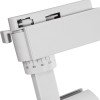 GLOBOSTAR® LUGANO 60807 Μονοφασικό Σποτ Ράγας LED 20W 2500lm 36° AC 220-240V IP20 Φυσικό Λευκό 4500K - Bridgelux COB Chip & TÜV SÜD Driver - Eurotrack 1PH  - Λευκό Ματ - Μ6.5 x Π6.5 x Υ20cm - 5 Χρόνια Εγγύηση
