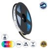 GLOBOSTAR® PRISMA 70263 Ταινία LED 24W/m 2400lm/m 120° DC 24V IP20 60 x SMD5050 Chip/m Πολύχρωμο RGBW+WW Dimmable - Sanan SMD Chip - Μ500 x Π1.2 x Υ0.2cm - Ρολό 5 Μέτρων - 5 Χρόνια Εγγύηση