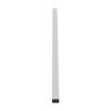 GloboStar® SURFACEPENDANT-PROFILE 70866-1M Προφίλ Αλουμινίου - Βάση & Ψύκτρα Ταινίας LED με Λευκό Γαλακτερό Κάλυμμα - Επιφανειακή & Κρεμαστή Χρήση - Πατητό Κάλυμμα - Μαύρο - 1 Μέτρο - Μ100 x Π4.5 x Υ4.2cm