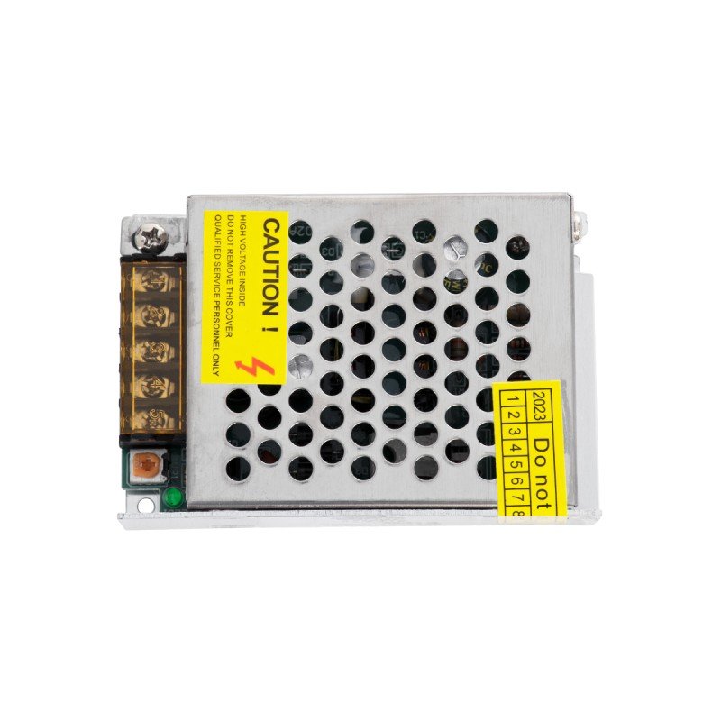 GLOBOSTAR® LUMIVOLT 73032 Τροφοδοτικό/Μετασχηματιστής PELV 25W 2.1A DC 12V IP20 - AC 220-240V σε DC 12V / Ρυθμιζόμενo από DC 10.8V έως DC 13.2V - Μ8.7 x Π5.8 x Υ3.4cm - 3 Χρόνια Εγγύηση