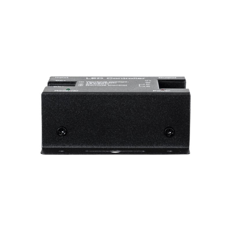 GLOBOSTAR® CCTCONTROLLER 73351 Σετ Dimmer / Controller με RF Ασύρματο Χειριστήριο με 2 x 6A 144W Κανάλια DC 12-24V 12A 288W Max IP20 - RF2.4Ghz SYNC - Μ8.3 x Π8.3 x Υ3.2cm - 2 Χρόνια Εγγύηση