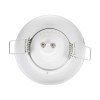 GLOBOSTAR® ORO 77807 Χωνευτή Βάση για Σποτ MR16 με Ντουί GU10/GU5.3 IP20 - Λευκό - Μ8.3 x Π8.3 x Υ3.1cm / Q6cm