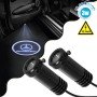 GLOBOSTAR® GHOSTLOGO 81614 Projector Προβολής Μάρκας Αυτοκινήτου "MERCEDES-BENZ" LED 2.5W/5W 100lm/200lm 45° DC 12V Αδιάβροχο IP65 Ψυχρό Λευκό 6000K - CREE XHP35 Chip - Μ2.2 x Π3.4 x Υ2.2cm / Q1.9cm - Πακέτο 2 Τεμαχίων - 1 Χρόνο Εγγύηση