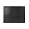 GLOBOSTAR® DISPLAY 90807 Κυλιόμενη Ψηφιακή Επιγραφή 64x48cm P10 Διπλής Όψης LED AC 220-240V Αδιάβροχο IP65 Πορτοκαλί - WiFi Control μέσω FK APP - Αισθητήρας Θερμοκρασίας & Υγρασίας - Μ70 x Π11 x Υ54.5cm - 2 Χρόνια Εγγύηση