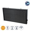 GLOBOSTAR® DISPLAY 90811 Κυλιόμενη Ψηφιακή Επιγραφή 96x48cm P10 Μονής Όψης LED AC 220-240V Αδιάβροχο IP65 Πορτοκαλί - WiFi Control μέσω FK APP - Αισθητήρας Θερμοκρασίας & Υγρασίας - Μ104 x Π9 x Υ56cm - 2 Χρόνια Εγγύηση