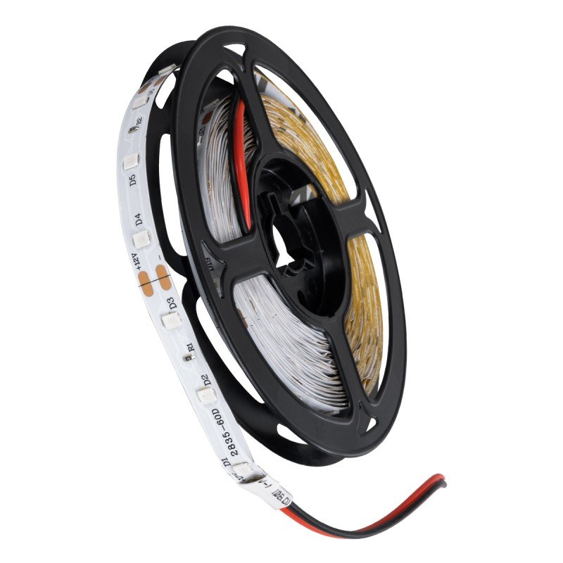 GLOBOSTAR® AVILA 90595 Ταινία LED 4.8W/m 200lm/m 120° DC 12V IP20 60 x SMD3528 Chip/m Μπλε Dimmable - Sanan SMD Chip - Μ500 x Π0.7 x Υ0.2cm - Ρολό 5 Μέτρων - 2 Χρόνια Εγγύηση
