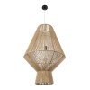 GLOBOSTAR® CAYMAN 01854 Boho Κρεμαστό Φωτιστικό Οροφής με Ντουί 1 x E27 AC 220-240V IP20 - Μπεζ - Μ60 x Π60 x Υ86cm