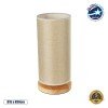 GLOBOSTAR® VALVERDE 02040 Boho Επιτραπέζιο Φωτιστικό Πορτατίφ με Ντουί 1 x E27 AC 220-240V IP20 - Μπεζ & Καφέ - Μ15 x Π15 x Υ30cm GLOBOSTAR® VALVERDE 02040 Boho Επιτραπέζιο Φωτιστικό Πορτατίφ με Ντουί 1 x E27 AC 220-240V IP20 - Μπεζ & Καφέ - Μ15 x Π15 x Υ30cm