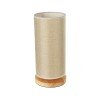 GLOBOSTAR® VALVERDE 02040 Boho Επιτραπέζιο Φωτιστικό Πορτατίφ με Ντουί 1 x E27 AC 220-240V IP20 - Μπεζ & Καφέ - Μ15 x Π15 x Υ30cm GLOBOSTAR® VALVERDE 02040 Boho Επιτραπέζιο Φωτιστικό Πορτατίφ με Ντουί 1 x E27 AC 220-240V IP20 - Μπεζ & Καφέ - Μ15 x Π15 x Υ30cm