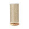 GLOBOSTAR® VALVERDE 02040 Boho Επιτραπέζιο Φωτιστικό Πορτατίφ με Ντουί 1 x E27 AC 220-240V IP20 - Μπεζ & Καφέ - Μ15 x Π15 x Υ30cm GLOBOSTAR® VALVERDE 02040 Boho Επιτραπέζιο Φωτιστικό Πορτατίφ με Ντουί 1 x E27 AC 220-240V IP20 - Μπεζ & Καφέ - Μ15 x Π15 x Υ30cm