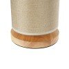 GLOBOSTAR® VALVERDE 02040 Boho Επιτραπέζιο Φωτιστικό Πορτατίφ με Ντουί 1 x E27 AC 220-240V IP20 - Μπεζ & Καφέ - Μ15 x Π15 x Υ30cm GLOBOSTAR® VALVERDE 02040 Boho Επιτραπέζιο Φωτιστικό Πορτατίφ με Ντουί 1 x E27 AC 220-240V IP20 - Μπεζ & Καφέ - Μ15 x Π15 x Υ30cm