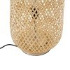 GLOBOSTAR® MAMIZU 02109 Boho Επιδαπέδιο Φωτιστικό με Ντουί 1 x E27 AC 220-240V IP20 - Μπεζ - Μ28 x Π28 x Υ93cm
