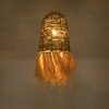 GLOBOSTAR® PORTOFERRAIO 02170 Boho Κρεμαστό Φωτιστικό Οροφής με Ντουί 1 x E27 AC 220-240V IP20 - Μπεζ - Μ30 x Π30 x Υ70cm