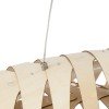 GLOBOSTAR® NANI 02285 Μοντέρνο Κρεμαστό Φωτιστικό Οροφής LED 36W 2880lm 120° AC 220-240V IP20 Φυσικό Λευκό 4500K - Lumileds SMD Chip - Μπεζ - Μ120 x Π48 x Υ18cm - 2 Χρόνια Εγγύηση GLOBOSTAR® NANI 02285 Μοντέρνο Κρεμαστό Φωτιστικό Οροφής LED 36W 2880lm 120° AC 220-240V IP20 Φυσικό Λευκό 4500K - Lumileds SMD Chip - Μπεζ - Μ120 x Π48 x Υ18cm - 2 Χρόνια Εγγύηση