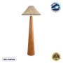GLOBOSTAR® MASPALOMAS 02292 Boho Επιδαπέδιο Φωτιστικό με Ντουί 1 x E27 AC 220-240V IP20 - Καφέ & Μπεζ - Μ55 x Π55 x Υ145cm