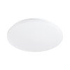 GLOBOSTAR® CELANO 61010 Φωτιστικό Πλαφονιέρα Οροφής LED 30W 2700lm 120° AC 220-240V Αδιάβροχο IP54 Θερμό Λευκό 2700K - Lumileds SMD Chip - Λευκό Γαλακτερό - Μ33 x Π33 x Υ6cm - 3 Χρόνια Εγγύηση