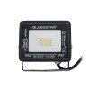 GLOBOSTAR® ATLAS 61517 Προβολέας LED 10W 1150lm 120° AC 220-240V Αδιάβροχο IP67 Θερμό Λευκό 2700K - Lumileds SMD Chip - TÜV Rheinland Certified - Μαύρο Ματ - Μ10 x Π2 x Υ8cm - 5 Χρόνια Εγγύηση