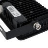 GLOBOSTAR® ATLAS 61517 Προβολέας LED 10W 1150lm 120° AC 220-240V Αδιάβροχο IP67 Θερμό Λευκό 2700K - Lumileds SMD Chip - TÜV Rheinland Certified - Μαύρο Ματ - Μ10 x Π2 x Υ8cm - 5 Χρόνια Εγγύηση