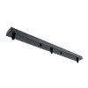 GLOBOSTAR® WALLBASE 77523 Γραμμική Μεταλλική Ροζέτα για Κρέμαση 3 Φωτιστικών - Μαύρο - Μ50 x Π5 x Υ2cm