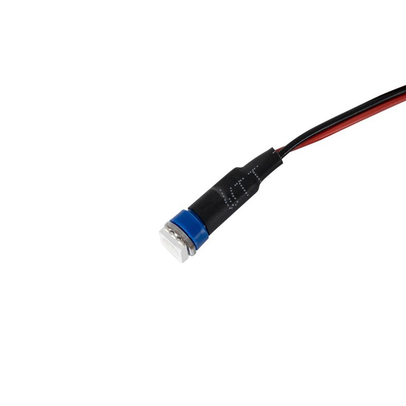 GloboStar® SMD-LED 81487 Υψηλής Ισχύος SMD LED 0.12W 15lm DC 12V - Φ0.7 x Υ2.3cm - Μπλε - Dimmable - 2 Χρόνια Εγγύηση