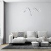 GLOBOSTAR® SPIRALE 61285 Μοντέρνο Κρεμαστό Φωτιστικό Οροφής LED 75W 7500lm 300° AC 220-240V IP20 Ρυθμιζόμενο Λευκό CCT με Χειριστήριο από 2700K έως 6000K Dimmable - Lumileds SMD Chip - Νίκελ Βούρτσας - Μ72 x Π25 x Υ30cm - 3 Χρόνια Εγγύηση