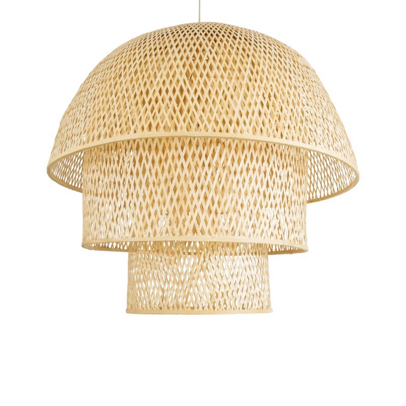 GLOBOSTAR® HIROKA 02046 Boho Κρεμαστό Φωτιστικό Οροφής με Ντουί 1 x E27 AC 220-240V IP20 - Μπεζ - Μ100 x Π100 x Υ110cm GLOBOSTAR® HIROKA 02046 Boho Κρεμαστό Φωτιστικό Οροφής με Ντουί 1 x E27 AC 220-240V IP20 - Μπεζ - Μ100 x Π100 x Υ110cm