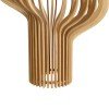 GLOBOSTAR® SCANDINAVIA 02172 Boho Κρεμαστό Φωτιστικό Οροφής με Ντουί 1 x E27 AC 220-240V IP20 - Μπεζ - Μ32 x Π32 x Υ56cm