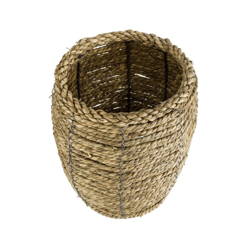 GloboStar® Artificial Garden THASSOS 20295 Διακοσμητικό Πλεκτό Καλάθι - Κασπώ Γλάστρα - Flower Pot Μπεζ Φ18 x Υ24cm GloboStar® Artificial Garden THASSOS 20295 Διακοσμητικό Πλεκτό Καλάθι - Κασπώ Γλάστρα - Flower Pot Μπεζ Φ18 x Υ24cm