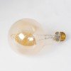 GLOBOSTAR® CHERRY 99164 Λάμπα E27 PS30 LED 4W 280lm 360° AC 220-240V IP20 Ultra Θερμό Λευκό 2200K Dimmable - Soft S Spiral Filament Chip - Μελί - Μ9.5 x Π9.5 x Υ17.5cm - 3 Χρόνια Εγγύηση
