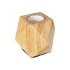 GLOBOSTAR® RHOMBUS 99401 Μοντέρνο Επιτραπέζιο Φωτιστικό Πορτατίφ με Ντουί 1 x E27 AC 220-240V IP20 - Μπεζ - M8 x Π8 x Υ8cm