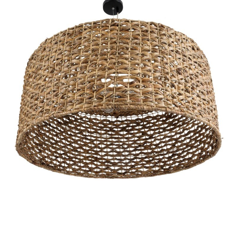 GLOBOSTAR® MANGATA 01850 Boho Κρεμαστό Φωτιστικό Οροφής με Ντουί 1 x E27 AC 220-240V IP20 - Καφέ - Μ90 x Π90 x Υ40cm