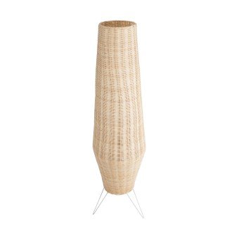GLOBOSTAR® BOLSON 02013 Boho Επιδαπέδιο Φωτιστικό με Ντουί 1 x E27 AC 220-240V IP20 - Μπεζ & Λευκό - Μ30 x Π30 x Υ120cm GLOBOSTAR® BOLSON 02013 Boho Επιδαπέδιο Φωτιστικό με Ντουί 1 x E27 AC 220-240V IP20 - Μπεζ & Λευκό - Μ30 x Π30 x Υ120cm