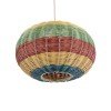 GLOBOSTAR® CABALLEROS 02055 Boho Κρεμαστό Φωτιστικό Οροφής με Ντουί 1 x E27 AC 220-240V IP20 - Πολύχρωμο - Μ40 x Π40 x Υ25cm