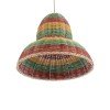 GLOBOSTAR® CABALLEROS 02057 Boho Κρεμαστό Φωτιστικό Οροφής με Ντουί 1 x E27 AC 220-240V IP20 - Πολύχρωμο - Μ40 x Π40 x Υ30cm