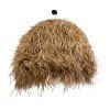 GLOBOSTAR® GUADELOUPE 02159 Boho Κρεμαστό Φωτιστικό Οροφής με Ντουί 1 x E27 AC 220-240V IP20 - Μπεζ - Μ120 x Π120 x Υ100cm