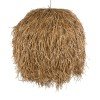 GLOBOSTAR® GUADELOUPE 02159 Boho Κρεμαστό Φωτιστικό Οροφής με Ντουί 1 x E27 AC 220-240V IP20 - Μπεζ - Μ120 x Π120 x Υ100cm