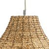 GLOBOSTAR® PORTOFERRAIO 02186 Boho Κρεμαστό Φωτιστικό Οροφής με Ντουί 1 x E27 AC 220-240V IP20 - Μπεζ - Μ80 x Π80 x Υ120cm
