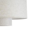 GLOBOSTAR® MARIGOLD 02226 Boho Κρεμαστό Φωτιστικό Οροφής με Ντουί 1 x E27 AC 220-240V IP20 - Λευκό - Μ48 x Π48 x Υ27cm