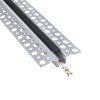GLOBOSTAR® ALP-PLASTERIN GYPSO 70839-3M Χωνευτό Προφίλ Αλουμινίου Ειδικό για Γυψοσανίδα με Μαύρο Φιμέ Πατητό Κάλυμμα για Ταινίες LED IP20 - Ασημί & Μαύρο - Μ300 x Π5.6 x Υ1.5cm - Πακέτο 5 Τεμαχίων GLOBOSTAR® ALP-PLASTERIN GYPSO 70839-3M Χωνευτό Προφίλ Αλουμινίου Ειδικό για Γυψοσανίδα με Μαύρο Φιμέ Πατητό Κάλυμμα για Ταινίες LED IP20 - Ασημί & Μαύρο - Μ300 x Π5.6 x Υ1.5cm - Πακέτο 5 Τεμαχίων