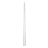 GLOBOSTAR® ALP-PLASTERIN GYPSO 70840-3M Χωνευτό Προφίλ Αλουμινίου Ειδικό για Δημιουργία Κρυφού Φωτισμού σε Γυψοσανίδα με Λευκό Γαλακτερό Πατητό Κάλυμμα για Ταινίες LED IP20 - Ασημί & Λευκό - Μ300 x Π9.7 x Υ2cm - Πακέτο 5 Τεμαχίων